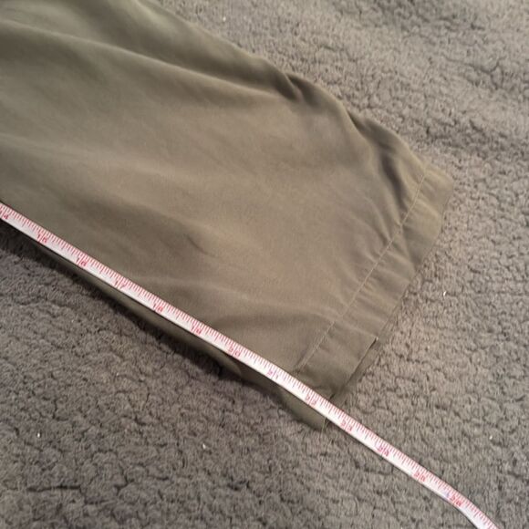 J Jill Wide Leg Gaucho Pants Army Green Size X Small - Picture 5 of 5